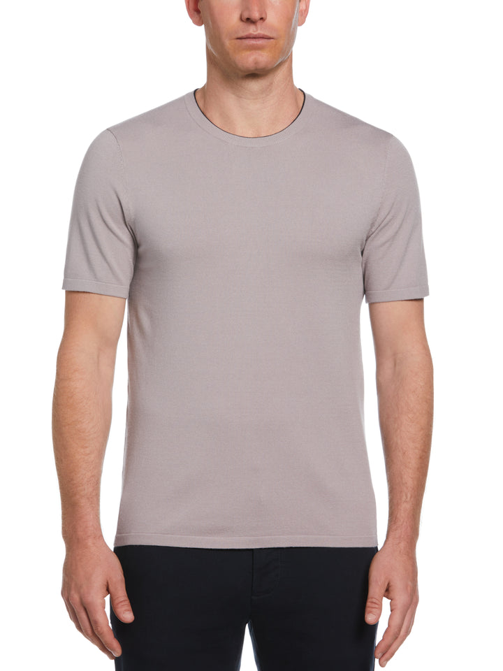 Solid Crew Sweater (Gull Gray) 