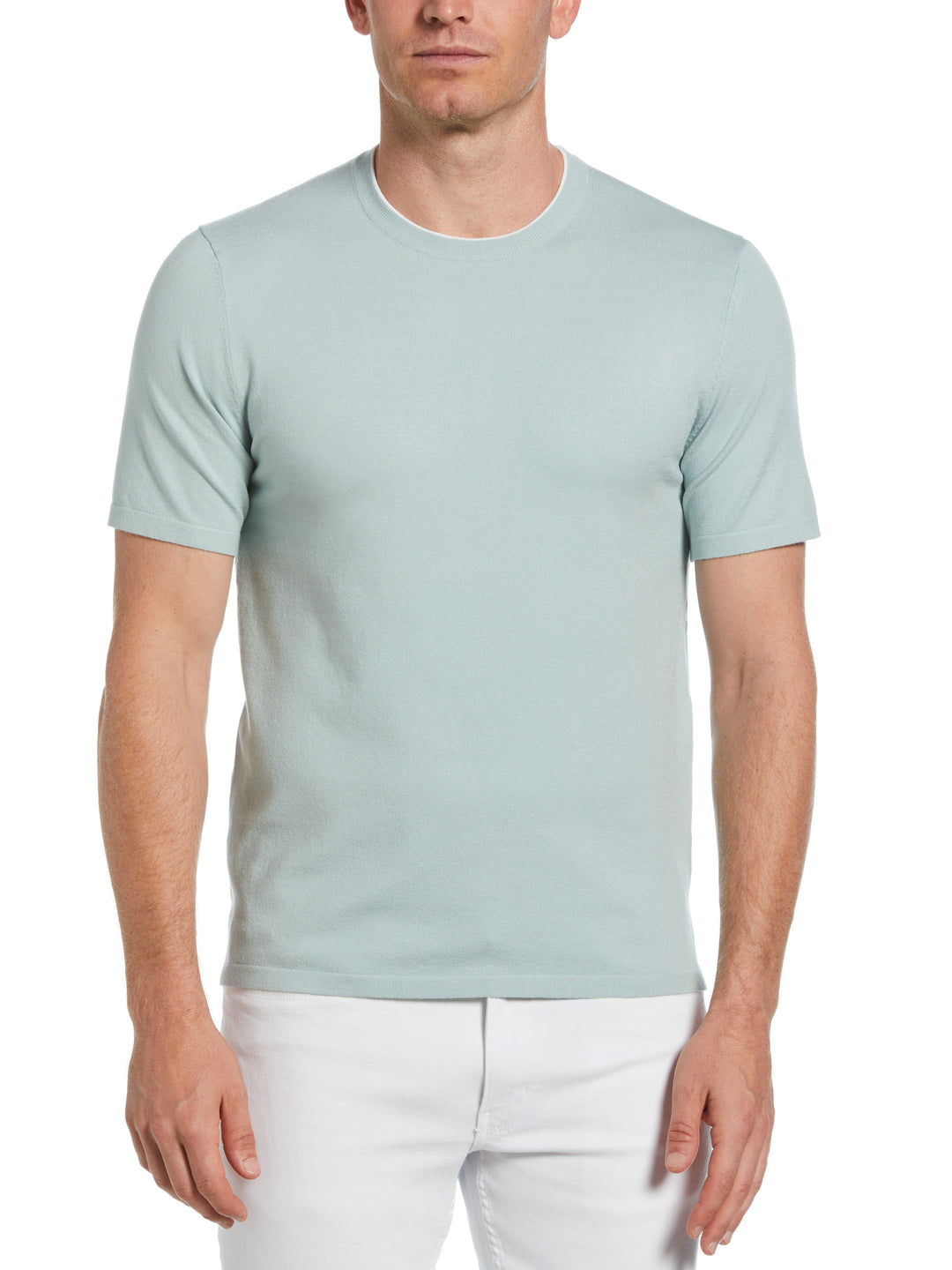 Solid Crew Sweater (Gray Mist) 