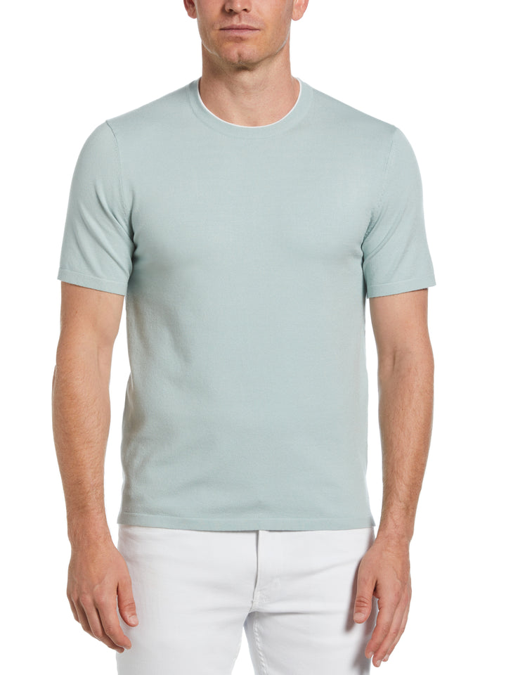 Solid Crew Sweater (Gray Mist) 