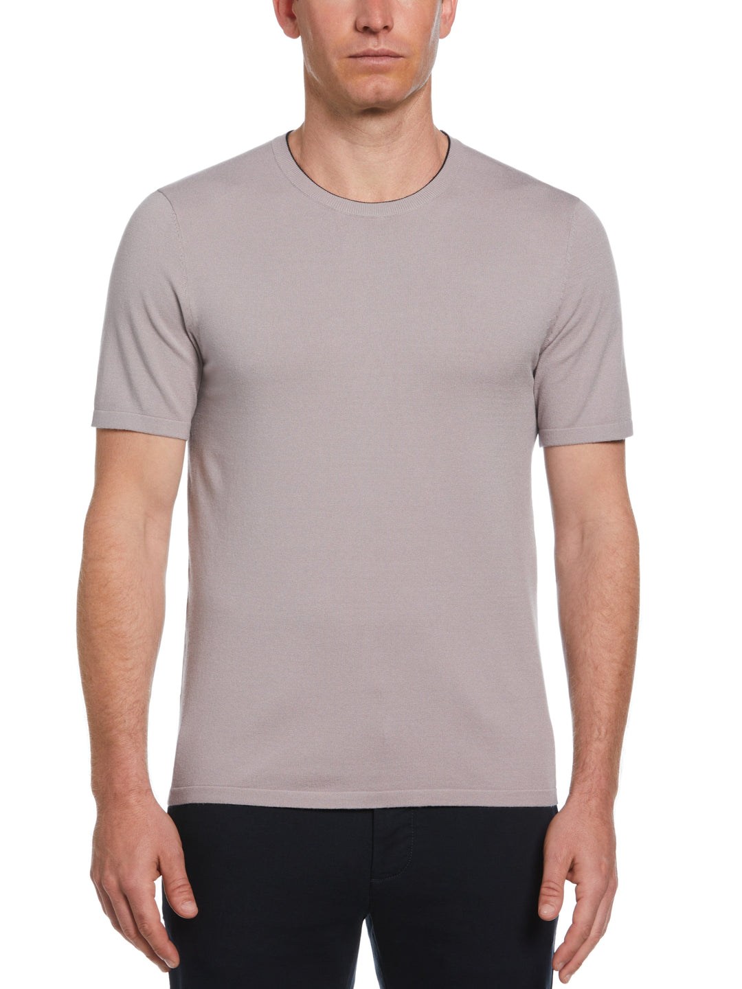 Solid Crew Sweater (Gull Gray) 