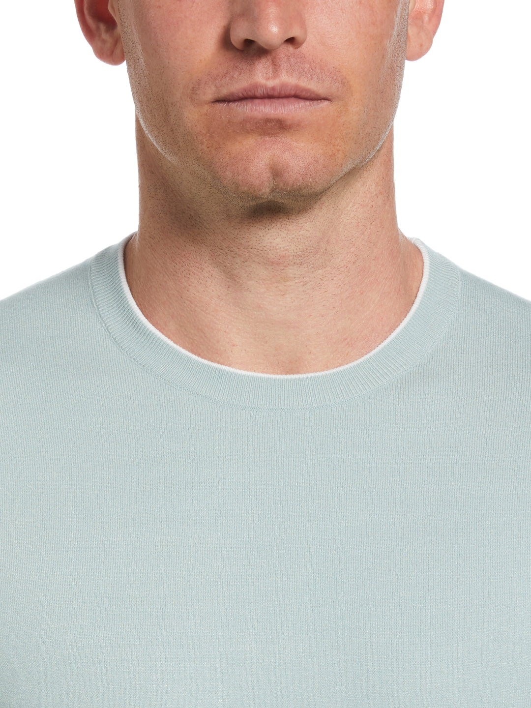 Solid Crew Sweater (Gray Mist) 