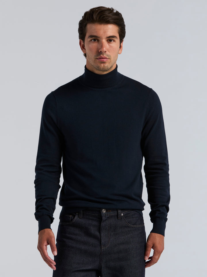 Tech Knit Turtleneck Sweater