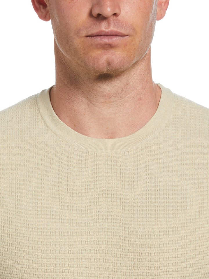 Rib Tech Crew Neck Sweater (Castle Wall) 