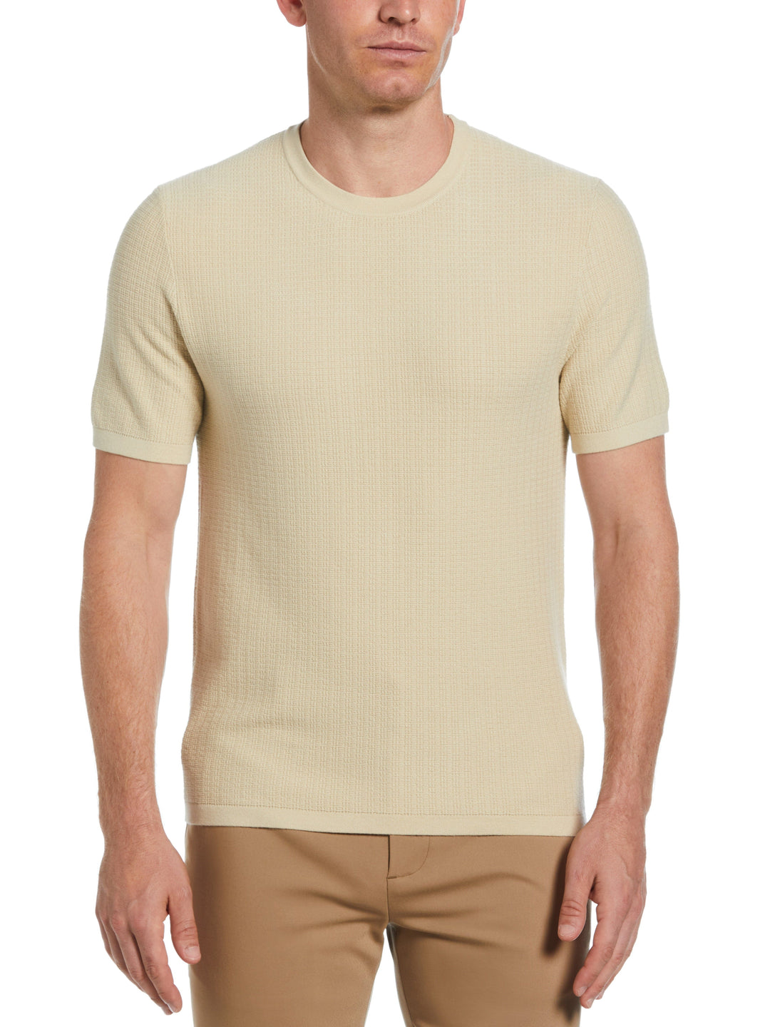 Rib Tech Crew Neck Sweater (Castle Wall) 