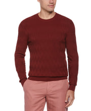 Tech Stitch Crew Neck Sweater (Fired Brick) 