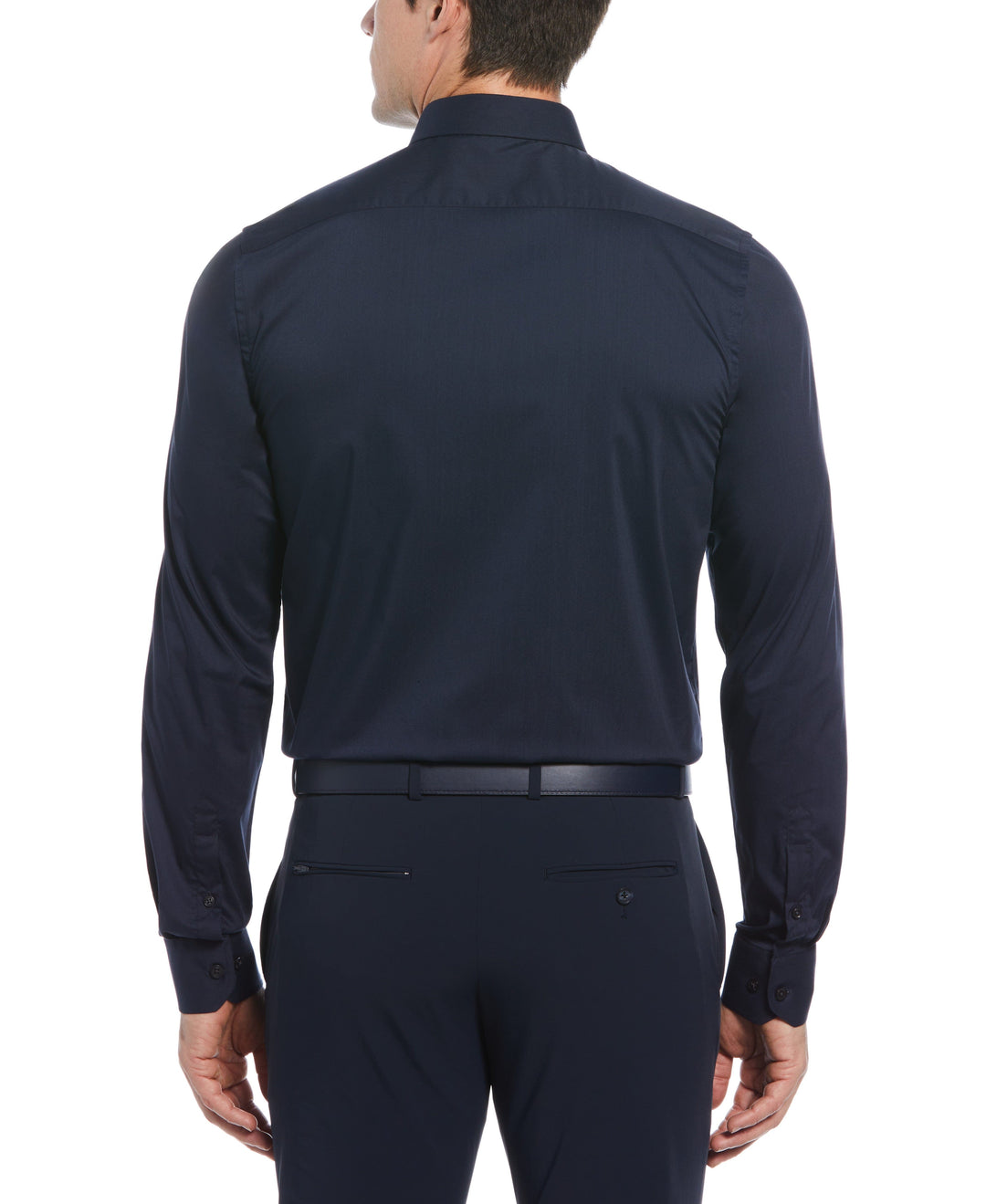 Tech + Stretch Cotton Blend Dress Shirt Tech + Stretch Cotton Blend Dress Shirt