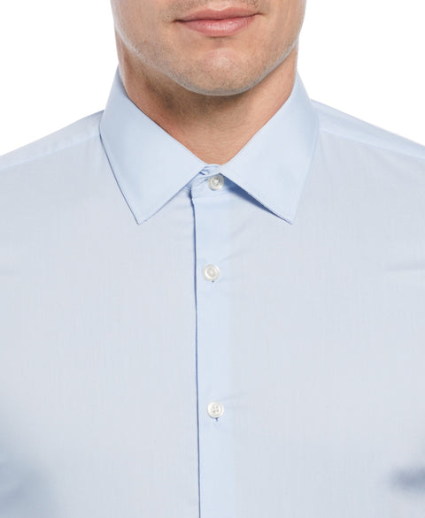 Tech Stretch Cotton Blend Dress Shirt (Lt. Blue) 