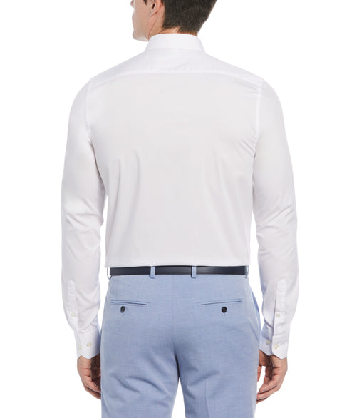 Tech Stretch Cotton Blend Dress Shirt (Bright White) 