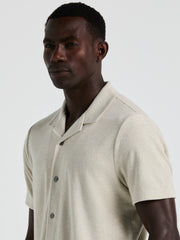 Terry Camp Collar Shirt (Moonstruck) 