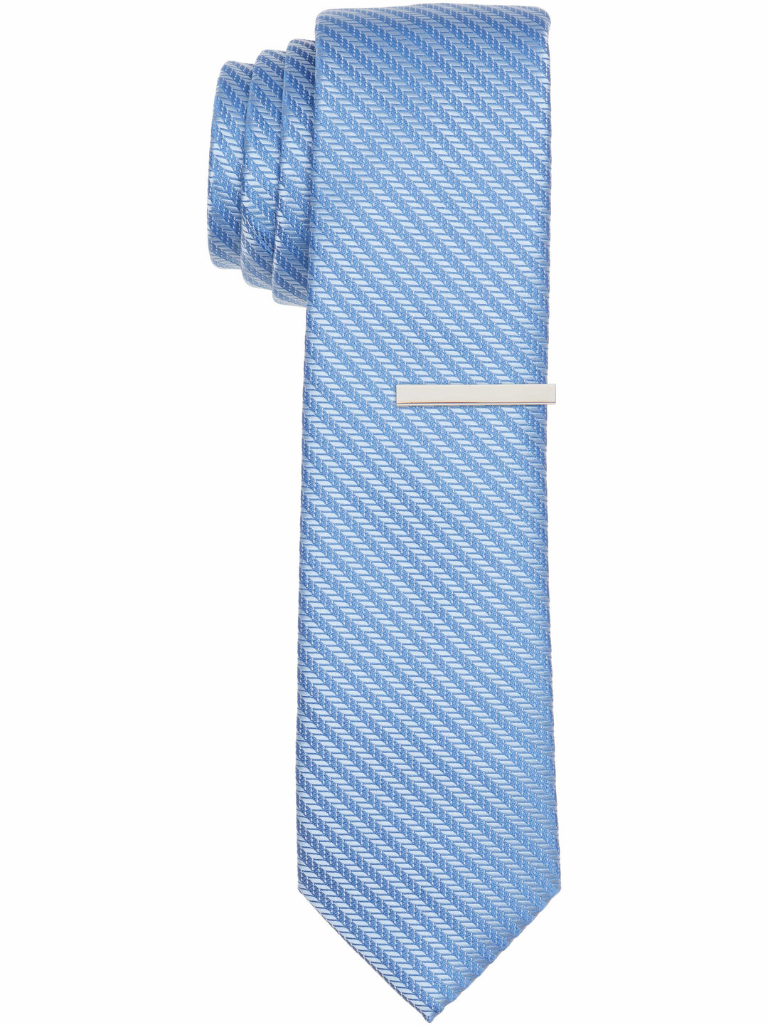 Tolland Micro Slim Fit Tie (Blue) 