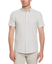 Total Stretch Geo Print Shirt (Almond Milk) 