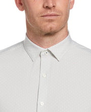 Total Stretch Geo Print Shirt (Almond Milk) 