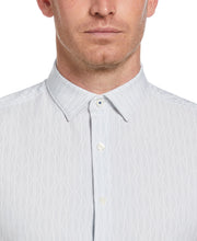 Total Stretch Geo Print Shirt (Almond Milk) 