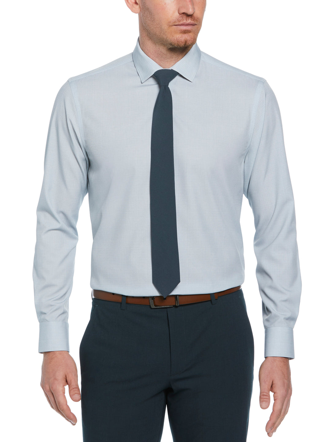 Total Stretch Modal Luxe Dress Shirt (Green) 