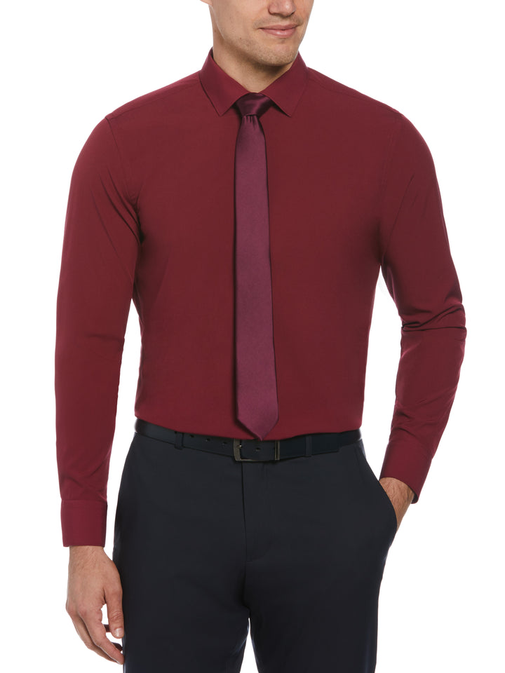 Total Stretch Modal Luxe Dress Shirt (Port) 