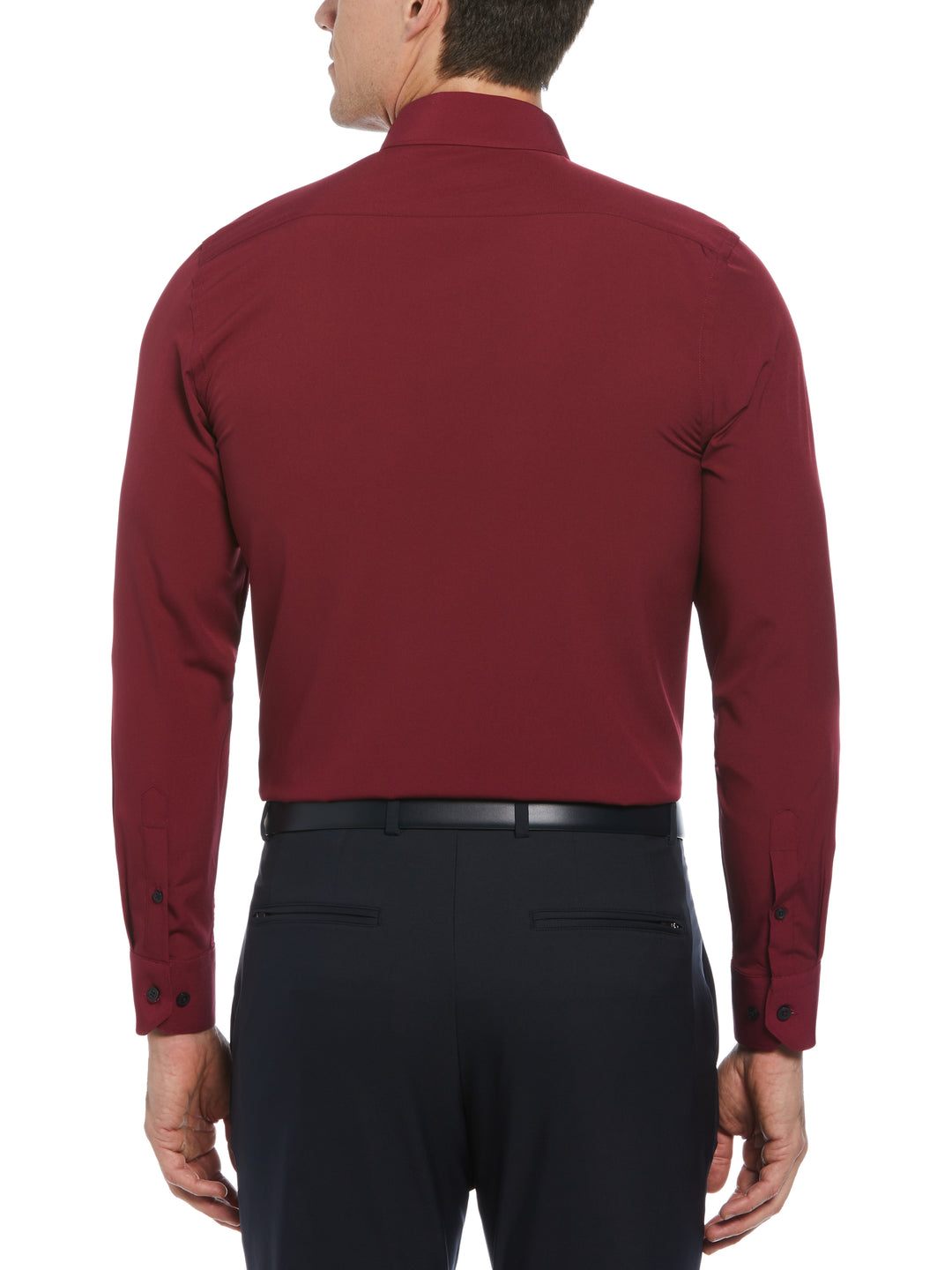 Total Stretch Modal Luxe Dress Shirt (Port) 