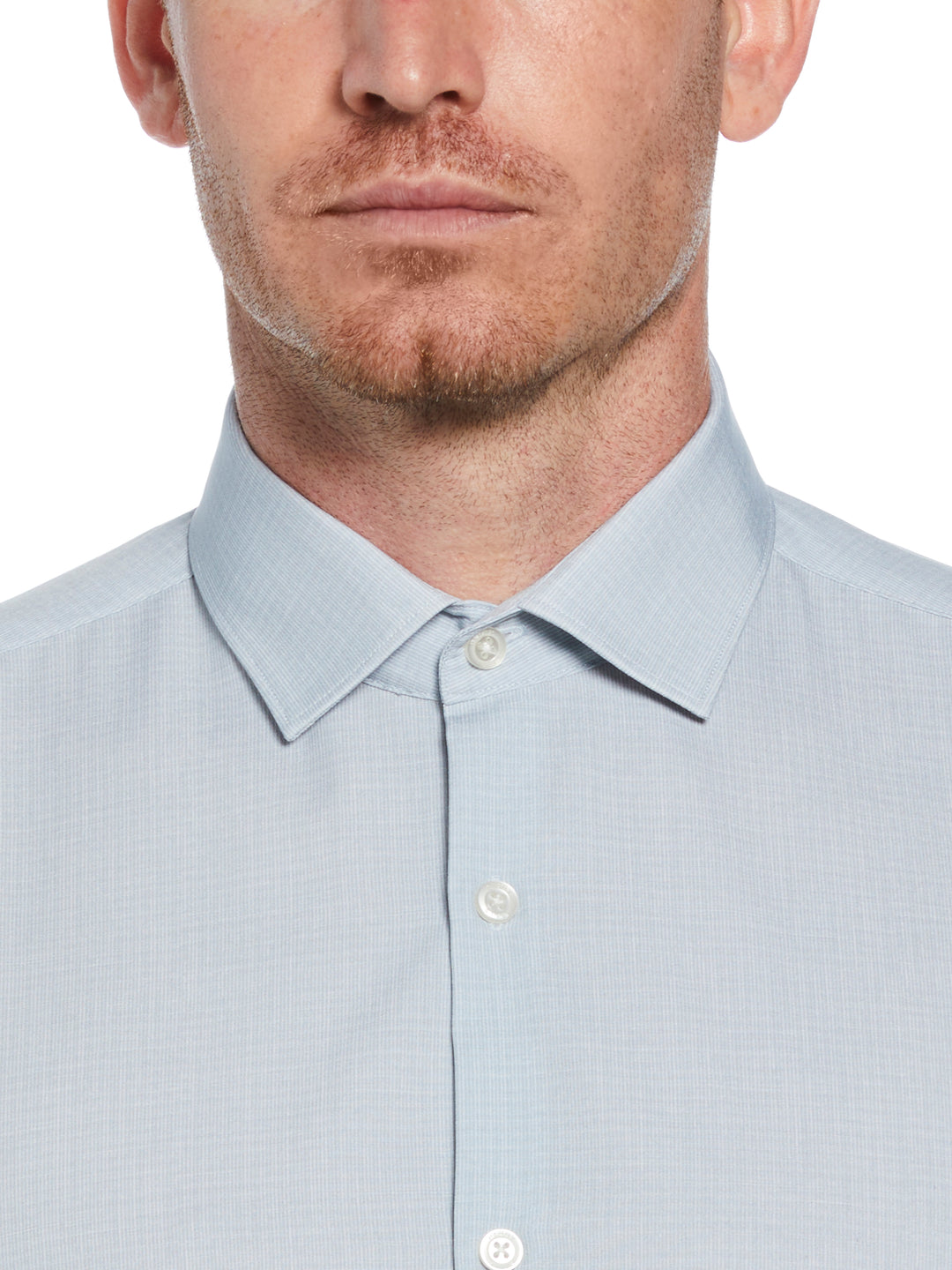 Total Stretch Modal Luxe Dress Shirt (Green) 