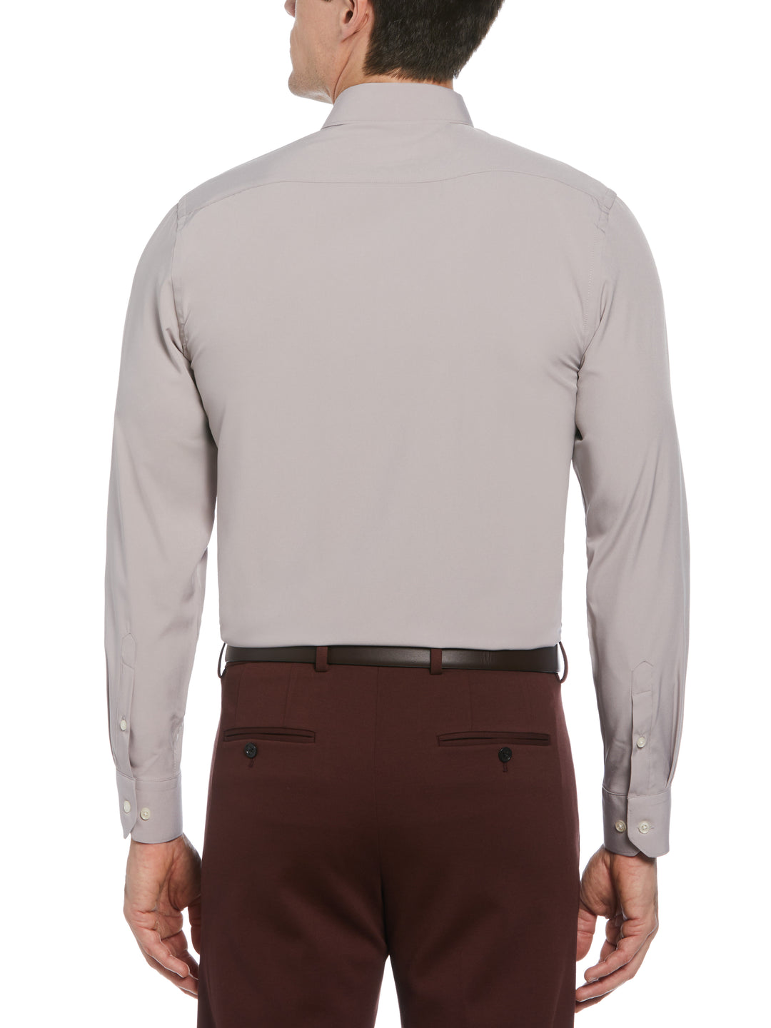 TAUPE TOTAL STRETCH MODALUX DRESS SHIRT (Taupe) 
