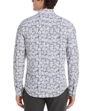 Total Stretch Slim Fit Abstract Floral Print Shirt (Turbulence) 