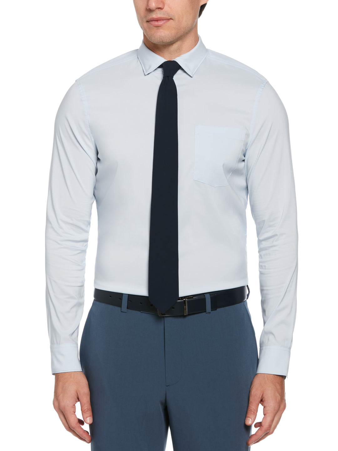 Total Stretch Slim Fit Heather Shirt (Heather) 