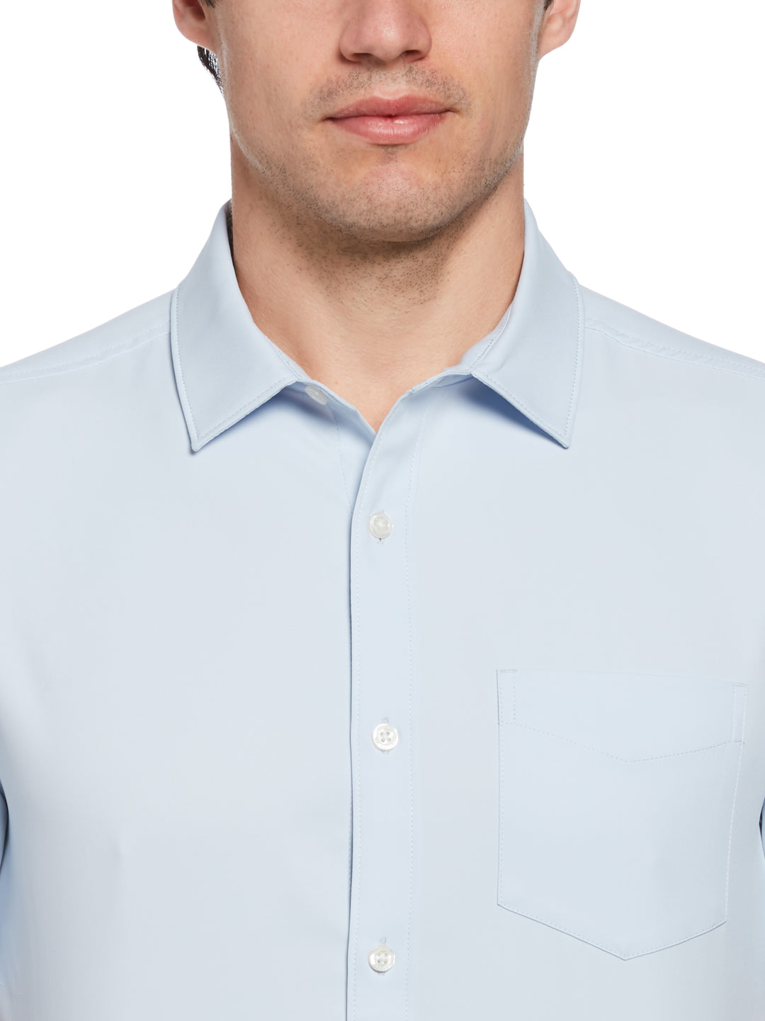 Total Stretch Slim Fit Solid Shirt (Heather) 