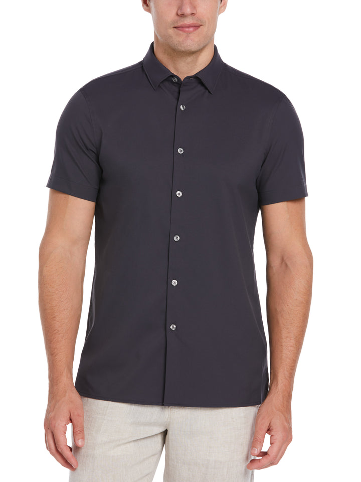 Total Stretch Twill Solid Shirt (India Ink) 