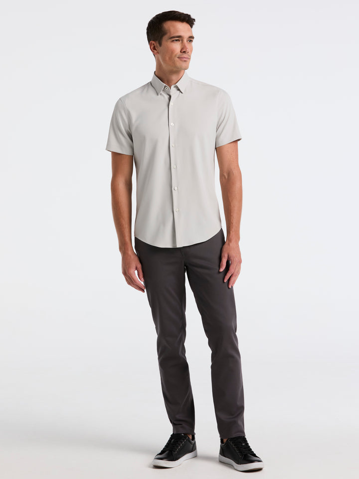 Total Stretch Twill Solid Shirt (Quiet Gray) 