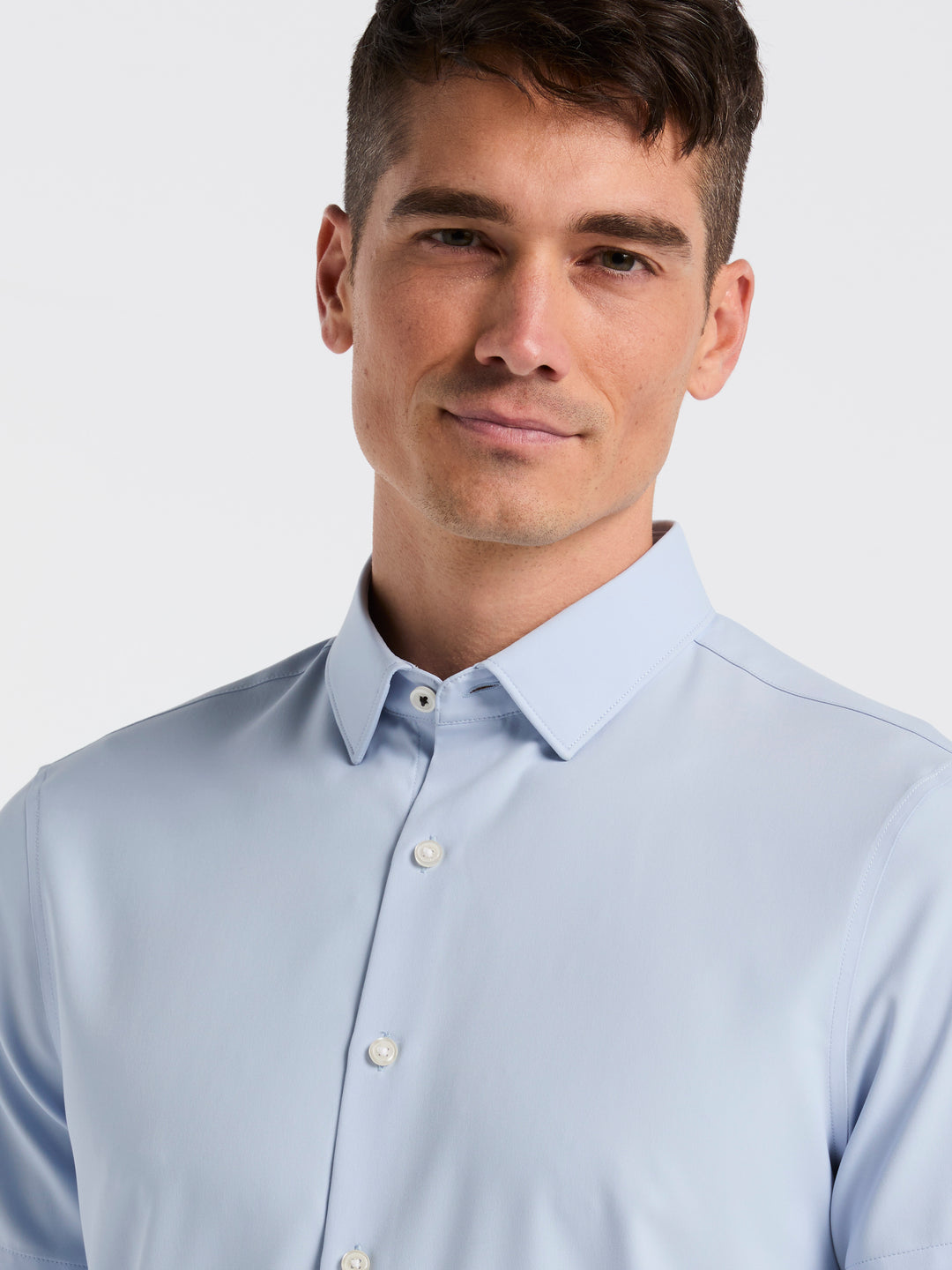 Total Stretch Twill Solid Shirt (Kentucky Blue) 