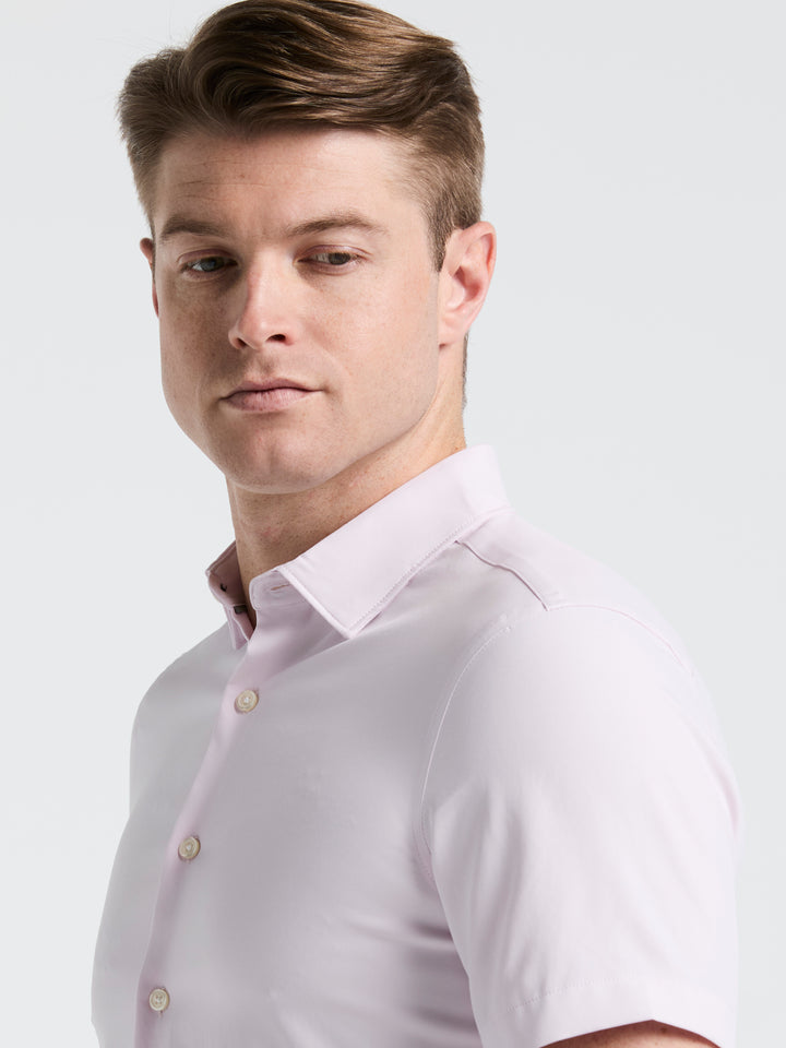 Total Stretch Twill Solid Shirt (Orchid Ice) 