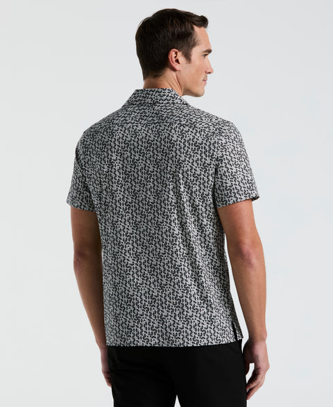 Triangle Geo Print Shirt (Black) 