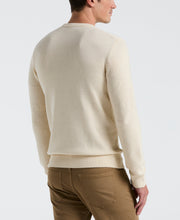 Scenic Jacquard Print Crew Sweater (Birch) 