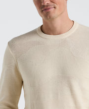 Scenic Jacquard Print Crew Sweater (Birch) 