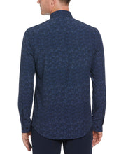 Textured Wavy Print Shirt (Troposphere) 
