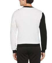 Two Tone Colorblock Crewneck (Black) 