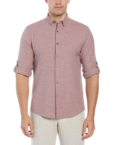 mens linen mix shirts