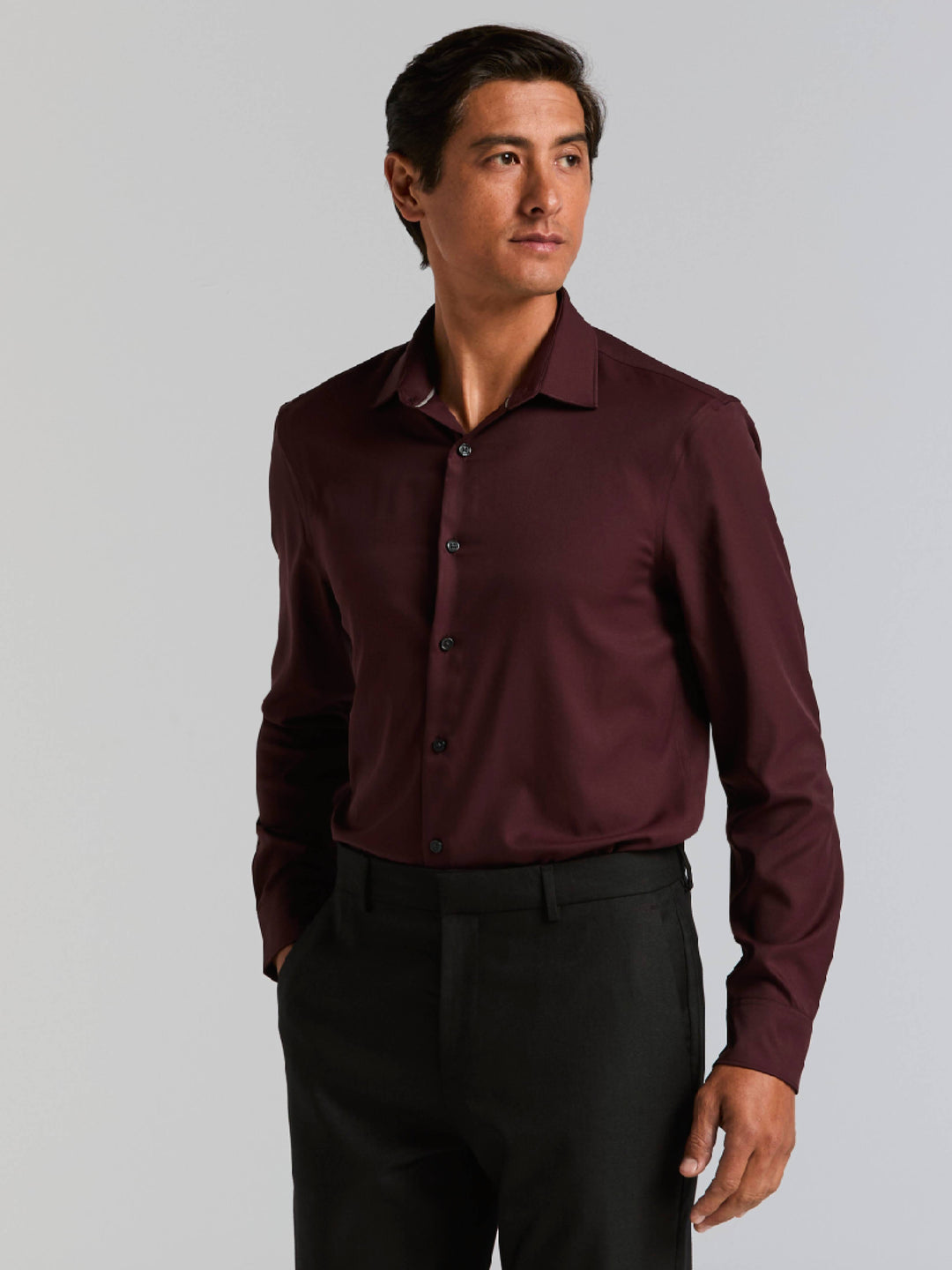 Untucked Slim Fit Total Stretch Shirt
