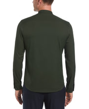 Untucked Total Stretch Slim Fit Banded Collar Shirt (Rosin) 