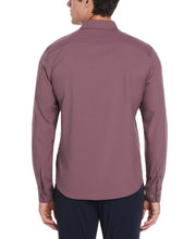Slim Fit Untucked Total Stretch Solid Shirt (Flint) 