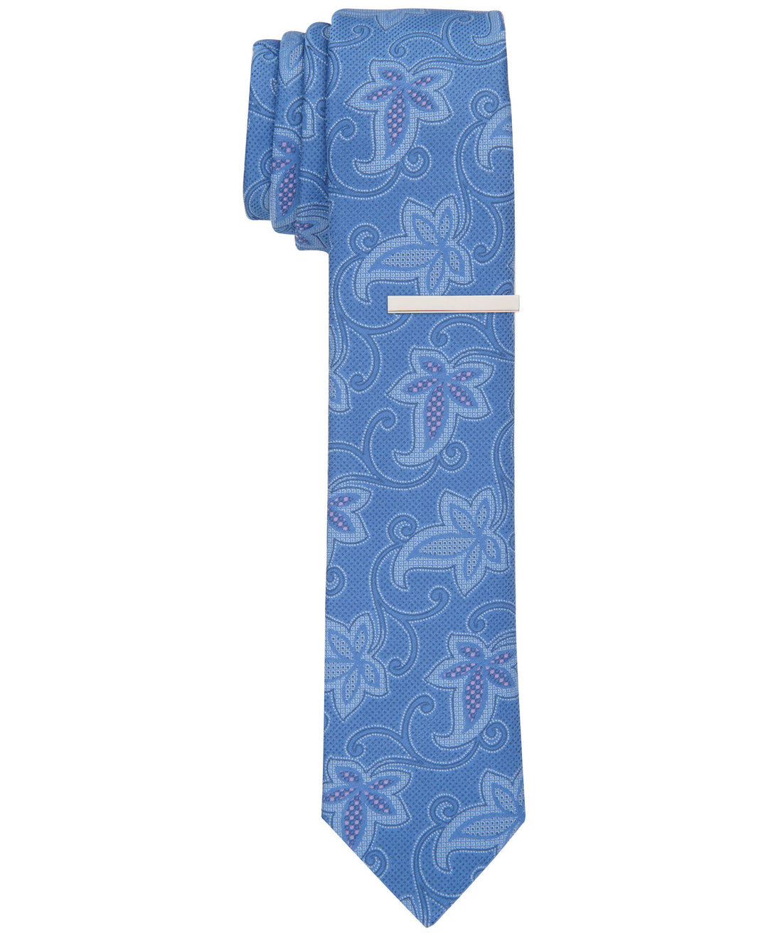 Vernon Floral Slim Tie (Blue) 