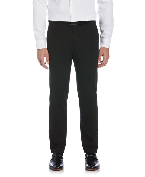 Very Slim Fit Neat Knit Pant (Black) 