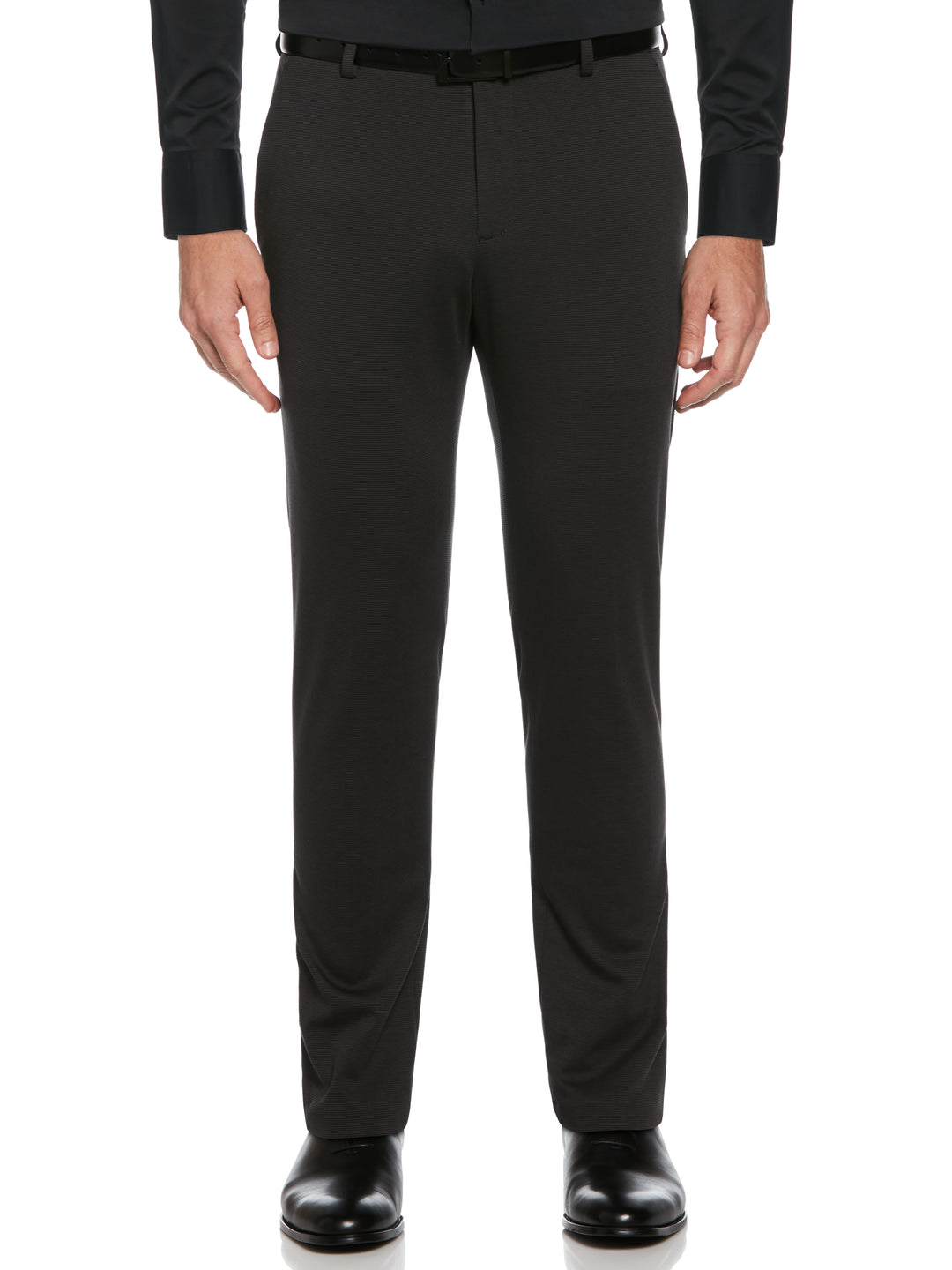 Very Slim Fit Neat Knit Pant (Charcoal) 
