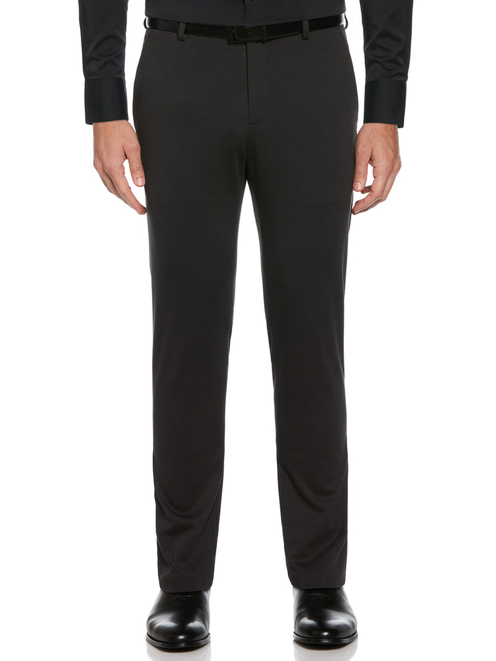 Very Slim Fit Neat Knit Pant (Charcoal) 