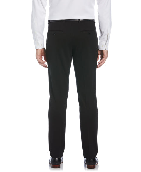 Very Slim Fit Neat Knit Pant (Black) 