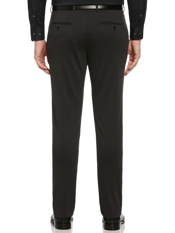 Very Slim Fit Neat Knit Pant (Charcoal) 