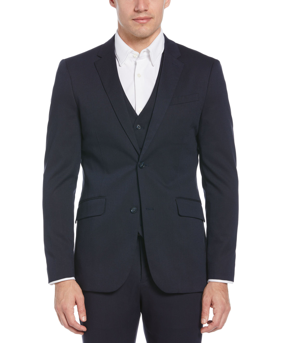 Very Slim Fit Performance Tech Suit-Jacket (Dark Sapphire)