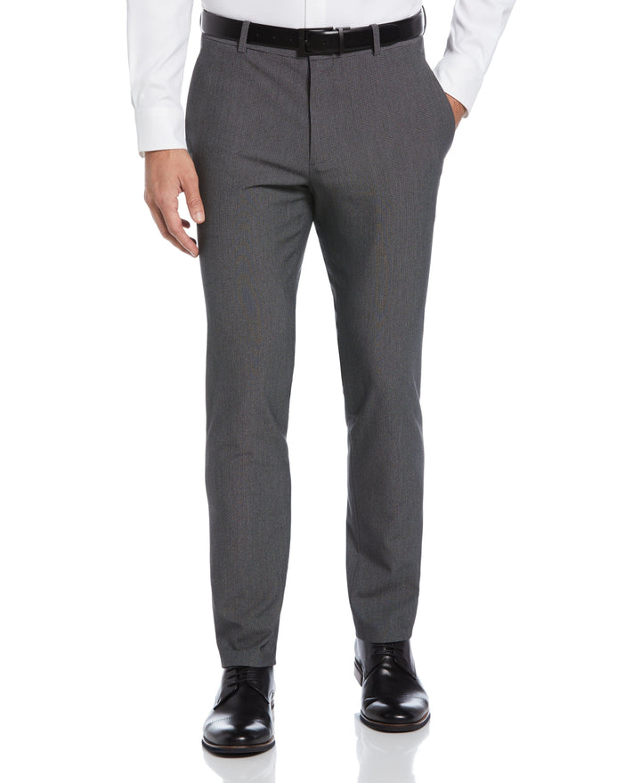 Textured Suit Pant (Black) 