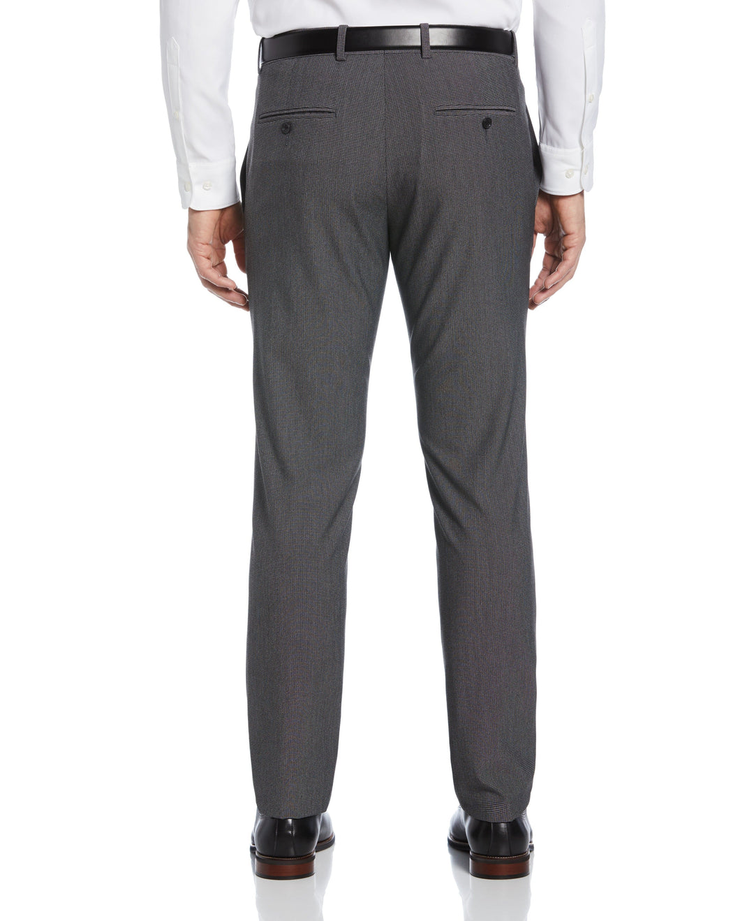 Textured Suit Pant (Black) 