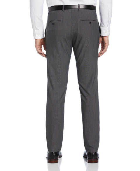 Textured Suit Pant (Black) 