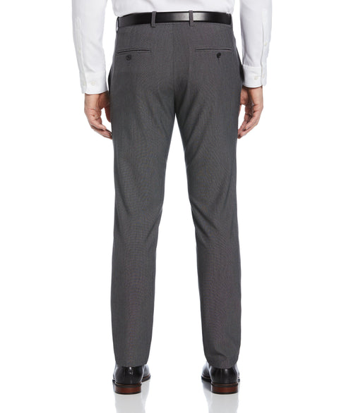 Textured Suit Pant (Black) 