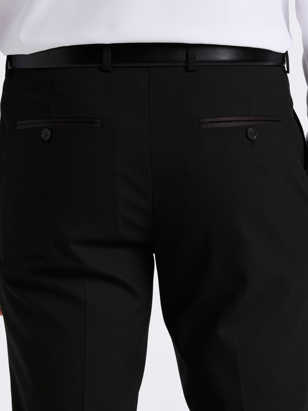 Very Slim Fit Stretch Tuxedo Pant (Black) 